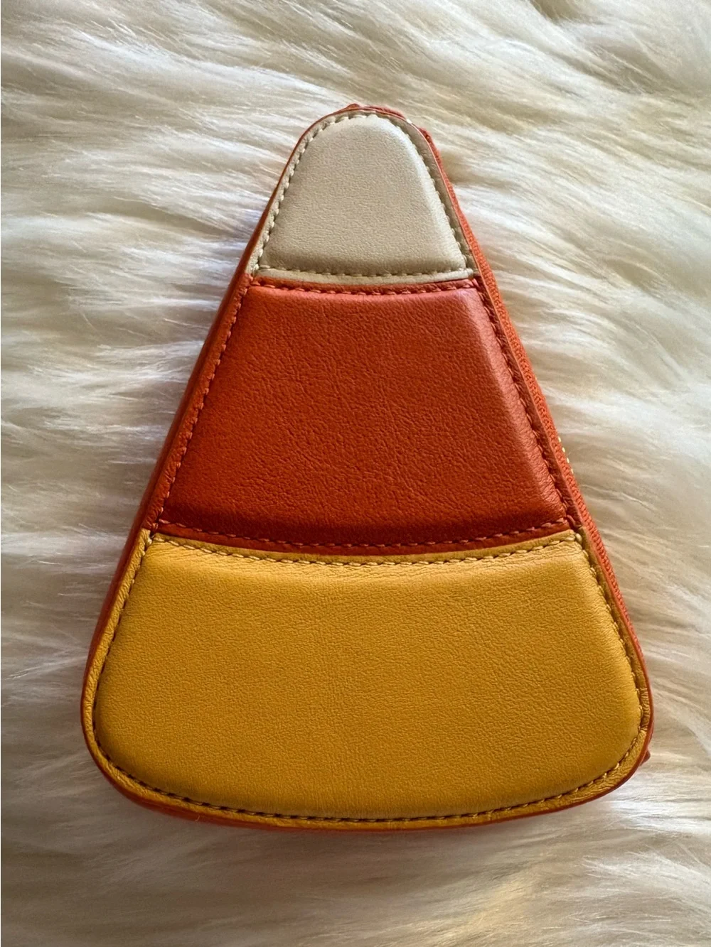 RARE COACH LEATHER CANDY COIN POUCH